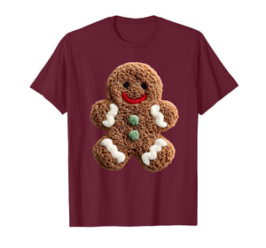 Funny Gingerbread Man Crochet Christmas Xmas Pajamas Holiday T-Shirt