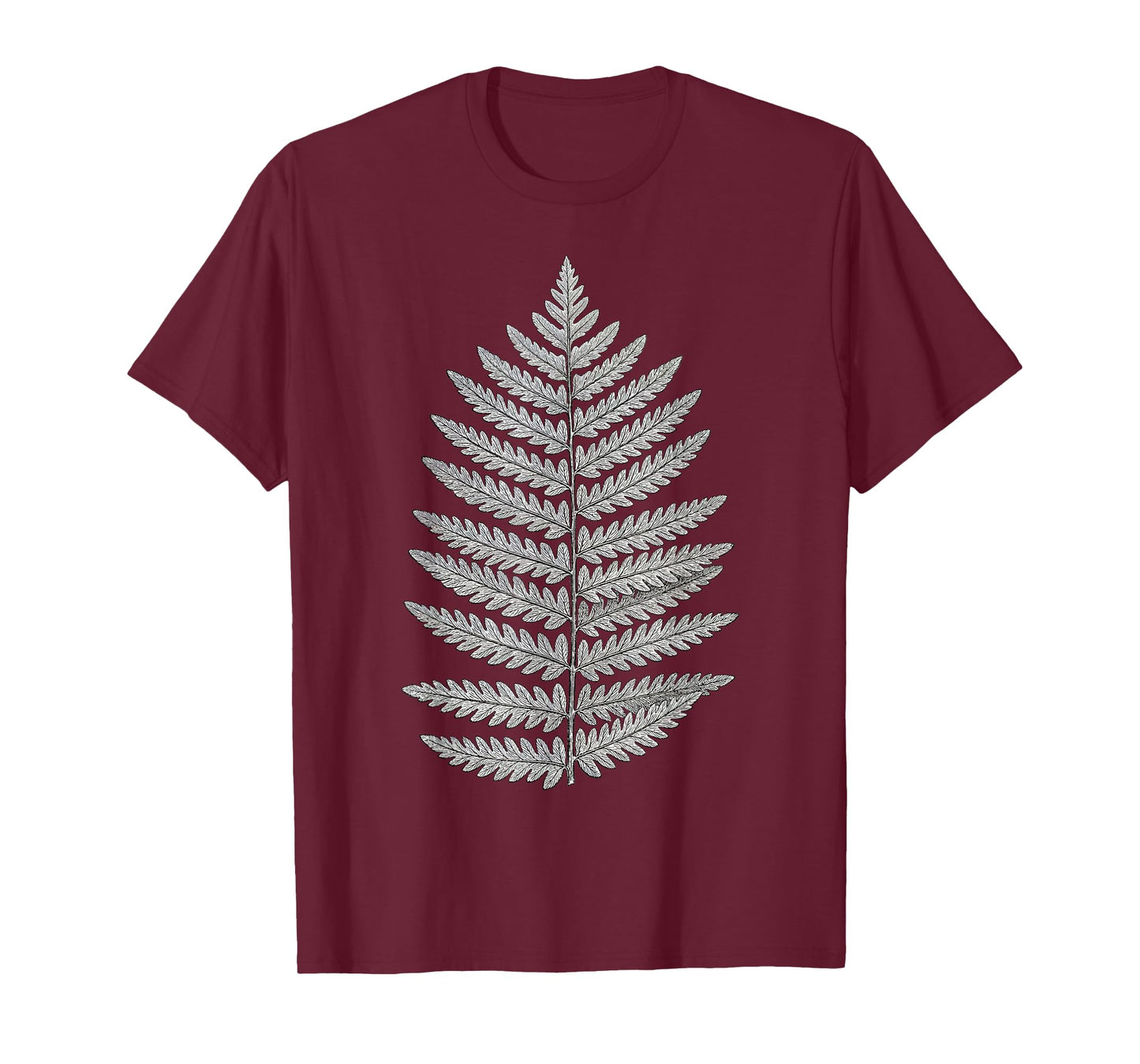 Fern Plant Fossil – Carboniferous Prehistoric Plant Art T-Shirt
