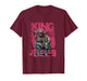 King Jesus Christian Faith | Christ with Cross for Men Women T-Shirt