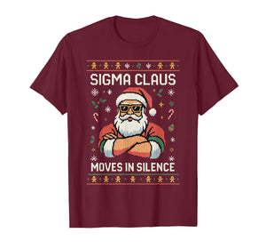 Christmas Shirt - Sigma Santa Ugly Xmas Sweater T-Shirt