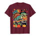 Turkey Dinosaur Monster Truck Thanksgiving Boy Toddler Kid T-Shirt