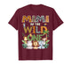 Mimi of The Wild One Safari 1St Birthday Kids T-Shirt