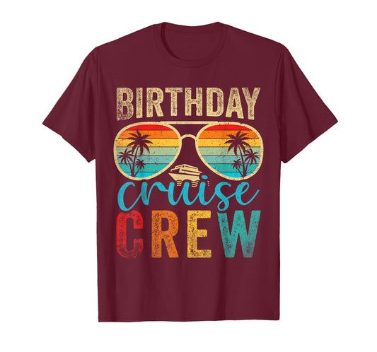 Birthday Cruise Crew Cruise Birthday Cruising Trip T-Shirt