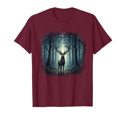 Forest Deer - Buck Hunting Lover Big Game Hunter T-Shirt