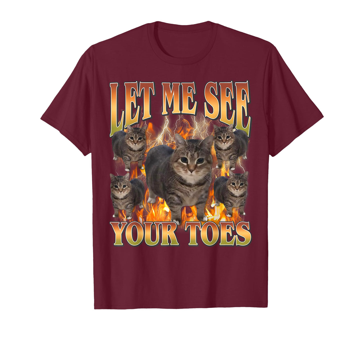 Your Toes Funny Cat Meme Bootleg Men Women T-Shirt