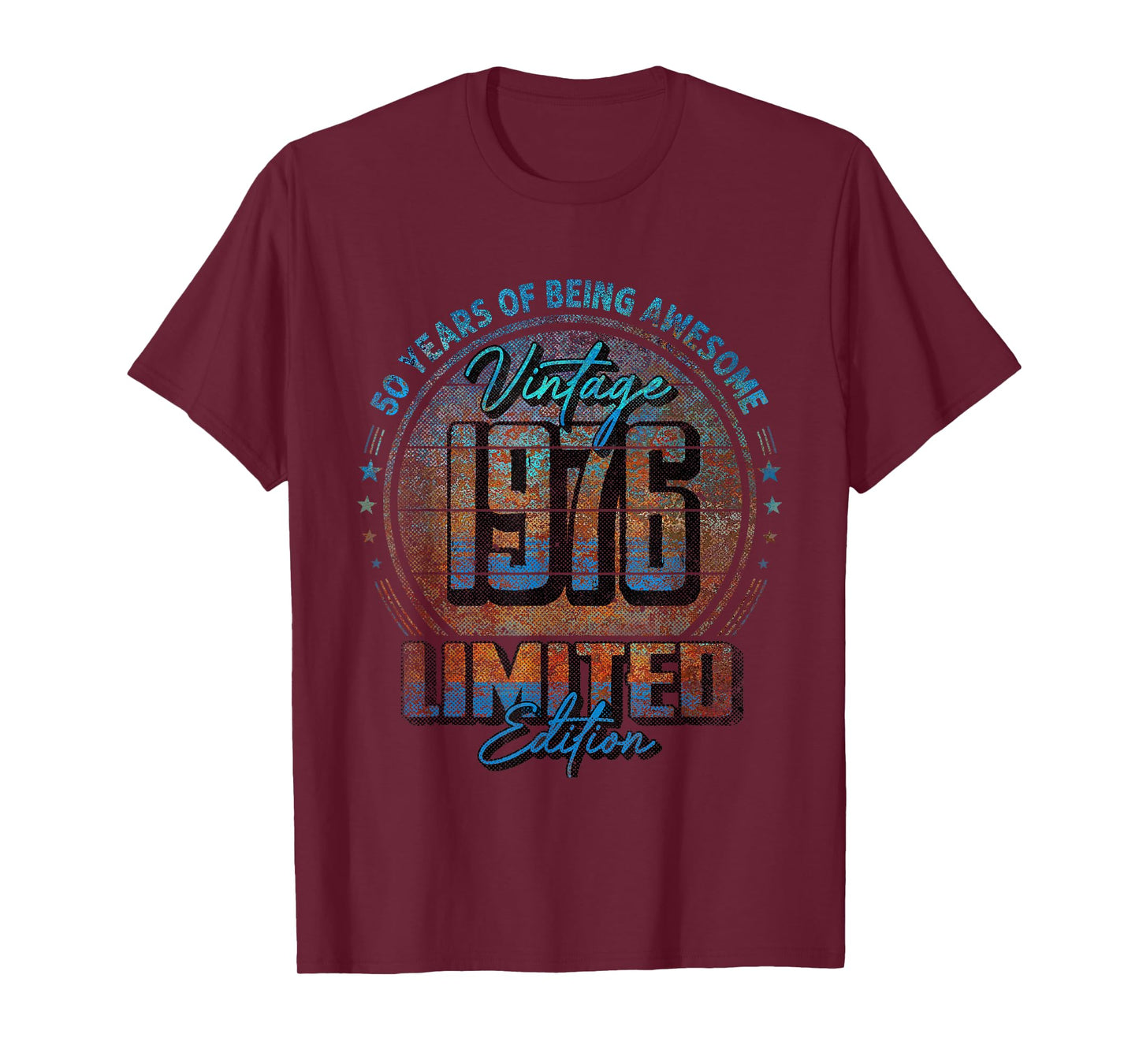 Vintage 1976 Limited Edition Shirt 50 Year Old 50th Birthday T-Shirt
