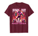 Football Pink Out Tackle Breast Cancer Awareness Men Women T-Shirt