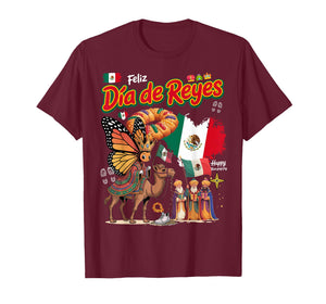 Three Kings Day Mexico Idea for Women Mexican Rosca De Reyes T-Shirt