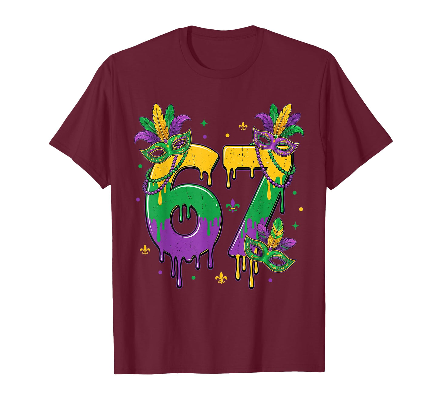 67 Mardi Gras Boys Kid Youth Teens New Orleans Carnival 6-7 T-Shirt