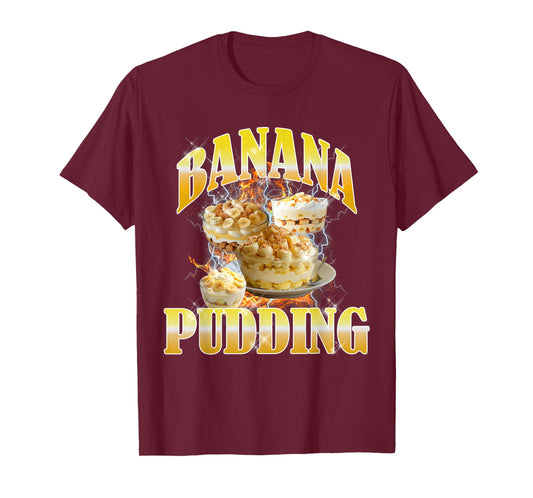 Thanksgiving Banana Pudding Bootleg 90's Rap Rock Vintage T-Shirt
