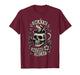 Death Before Decaf Coffee Caffeine Skeleton Funny Graphic T-Shirt