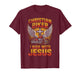 I Ride with Jesus, Christian Cross Biker Motorcycle Lover T-Shirt