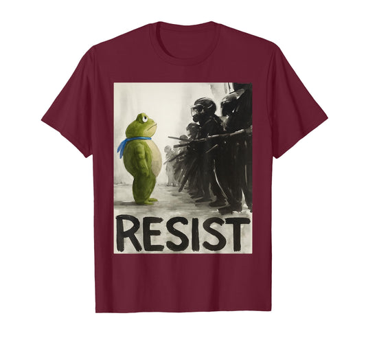 Portland Frog Protest Retro Vintage T-Shirt