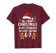Funny Teacher 67 Christmas Six Seven Students Saying 6 7 T-Shirt