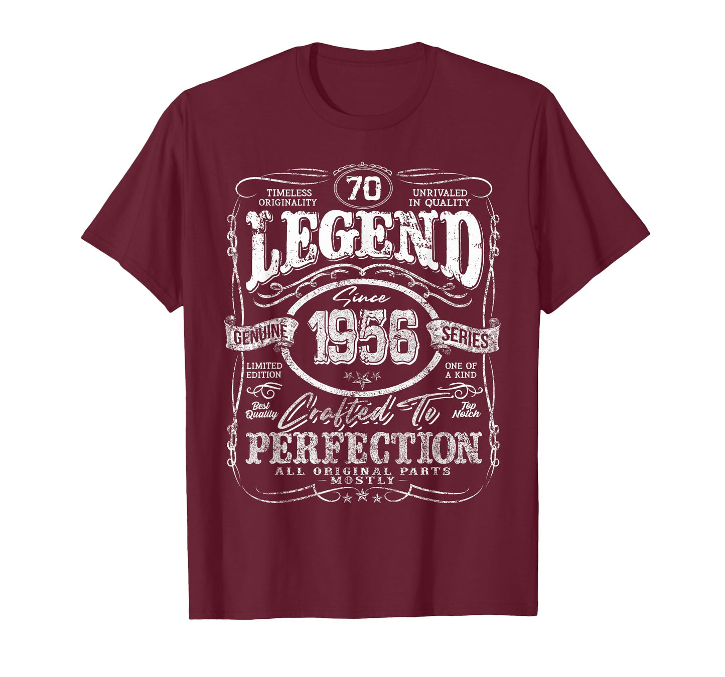 Vintage 1956 Limited Edition Shirt 70 Year Old 70th Birthday T-Shirt