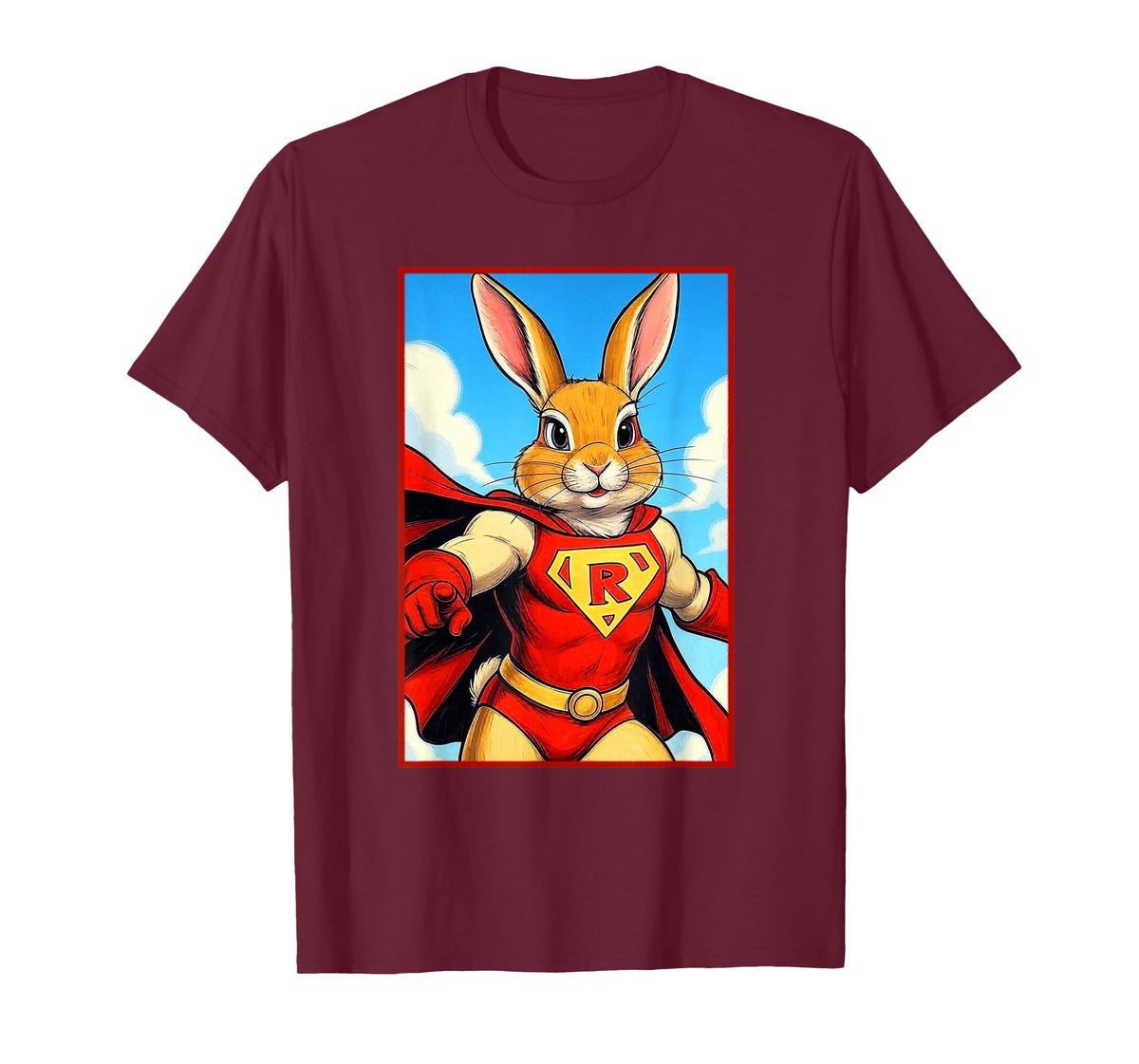Superhero Rabbit T-Shirt