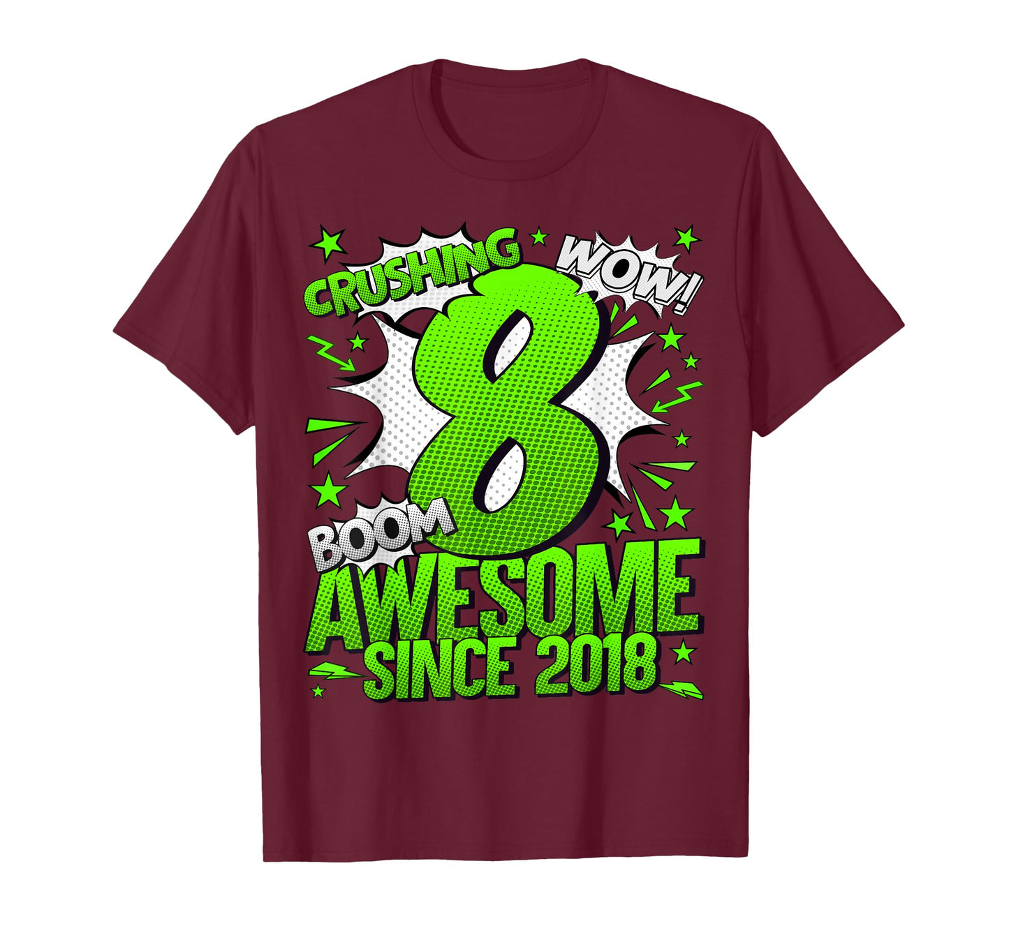 8 Year Old Gifts for Boys 8th Birthday Boy 8 Year Old Boy T-Shirt