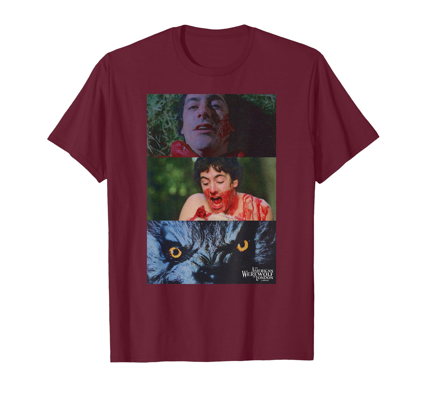 an American Werewolf in London Transformation T-Shirt