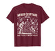 Merry Cryptmas Weird Night Cryptid Holiday Art T-Shirt