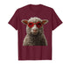 Sheep Wearing Sunglasses Funny Graphic T-Shirt