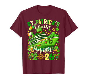 St Patricks Day Cruise Squad 2026 Family Matching Women Men T-Shirt