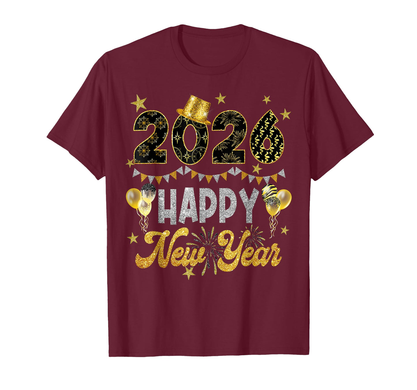 Happy New Year 2026 Family Matching Happy New Year 2026 T-Shirt