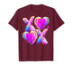 Funny Valentine XOXO Hearts Hugs and Kisses Boys Girls T-Shirt