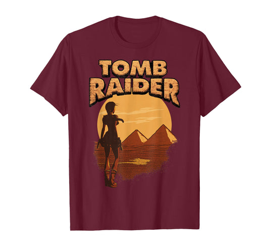 Official Tomb Raider Lara Croft from Giza with Love T-Shirt