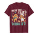 Gingerbread Have You Tried Icing It Christmas Nurse T-Shirt
