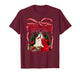 Every Knee Shall Bow Santa Kneeling Christian Christmas T-Shirt