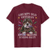 Bulldog Grumpy Old Veteran EAT Crayons Staying Salty Soldier T-Shirt