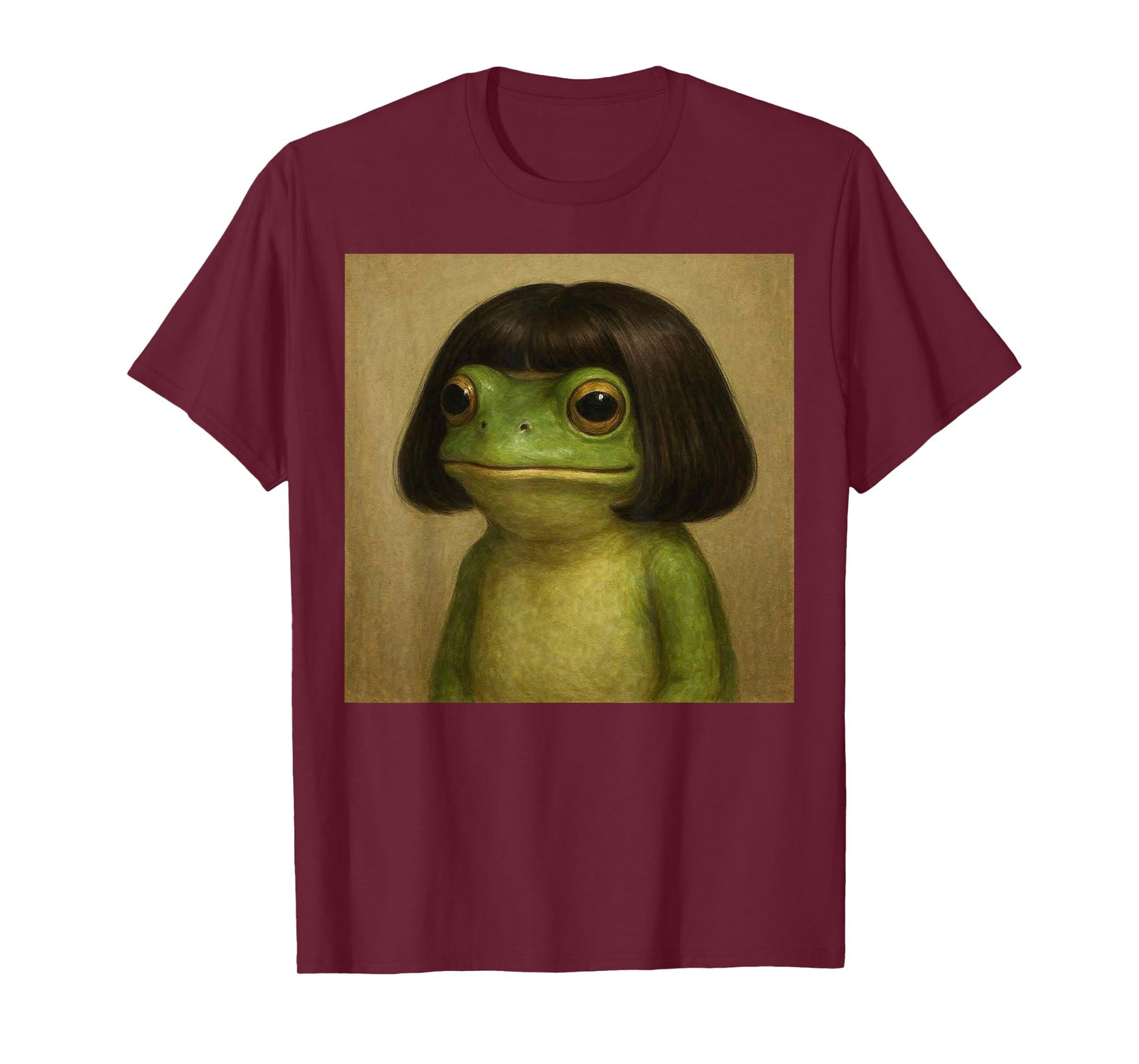 Funny Frog Bob Haircut Meme for Men Women Kids T-Shirt