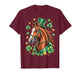 St Patricks Day Irish Horse Lovers Shamrocks St Paddy's Day T-Shirt