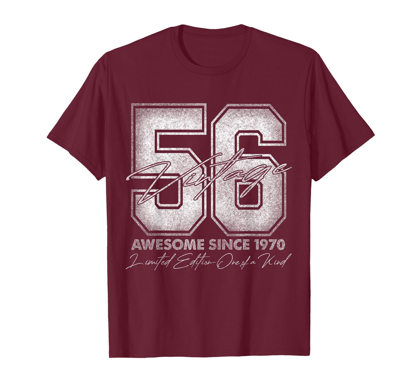 56 Year Old Gifts Vintage 1970 Limited Edition 56th Birthday T-Shirt
