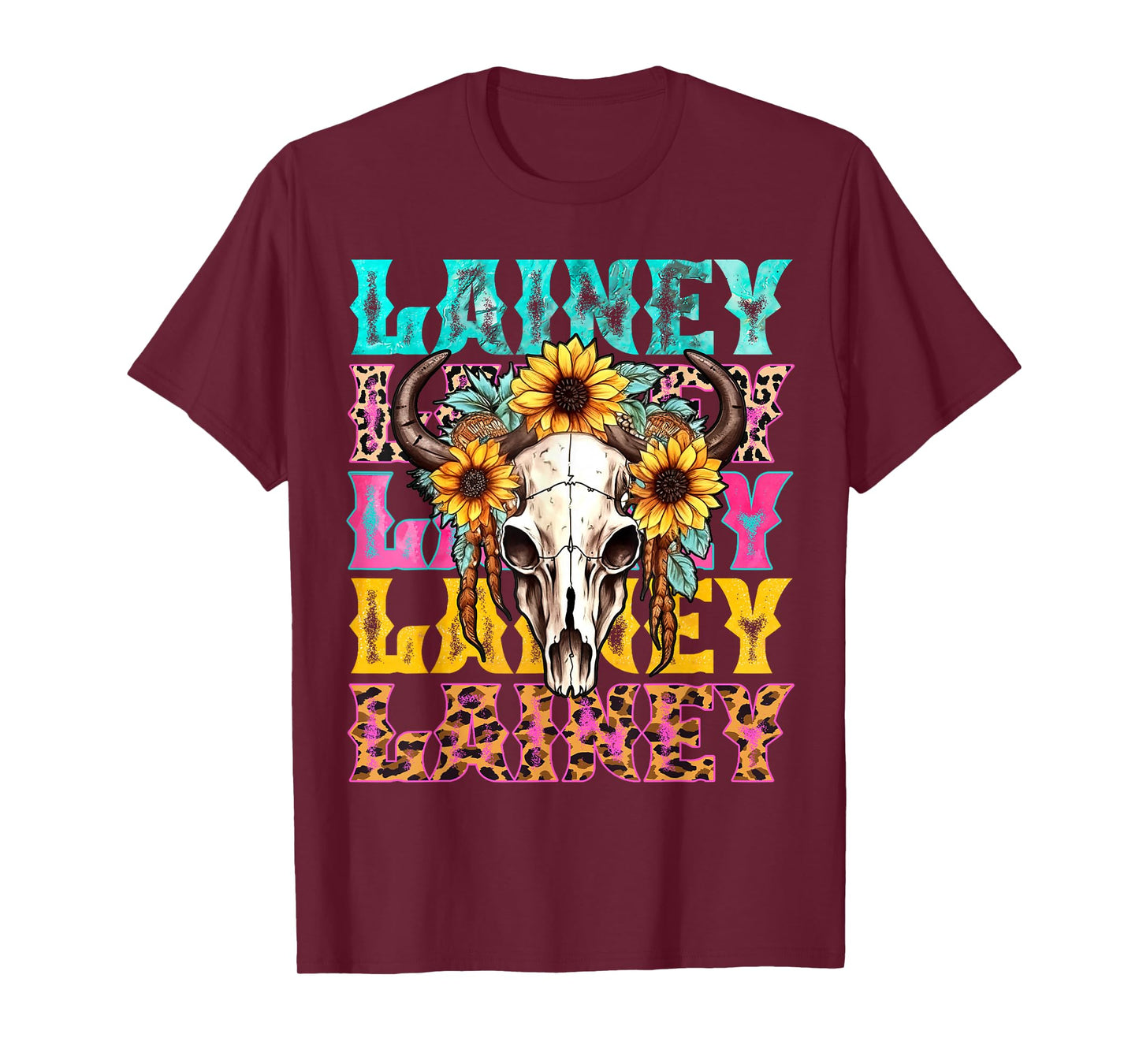 Retro Lainey Name Girl Personalized Name Cowgirl T-Shirt