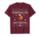 Overstimulated But Festive Ugly Christmas Sweater Chicken T-Shirt