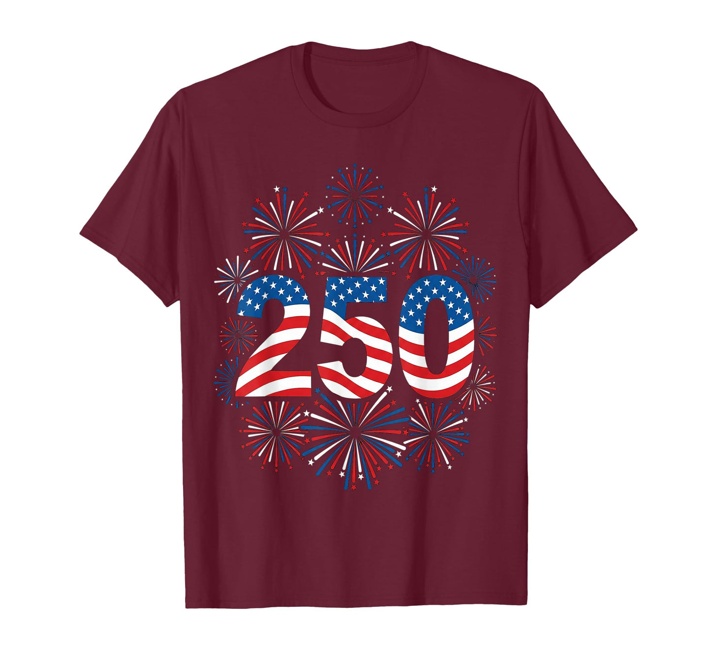 250th Anniversary USA Shirt Patriotic Freedom 4th of July T-Shirt