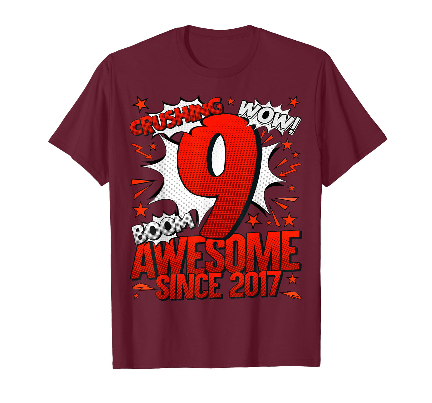 9 Year Old Gifts for Boys 9th Birthday Boy 9 Year Old Boy T-Shirt
