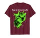 Rage is Consuming Me Alien Cat Silly Staring Cat Meme Funny T-Shirt