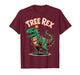 Tree REX Christmas Costume T-Rex Dinosaur Xmas Light Family T-Shirt