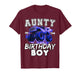 Aunty of The Birthday Boy Monster Truck Family Matching T-Shirt