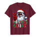 Christmas Squad Santa Afro Men Proud Black African American T-Shirt