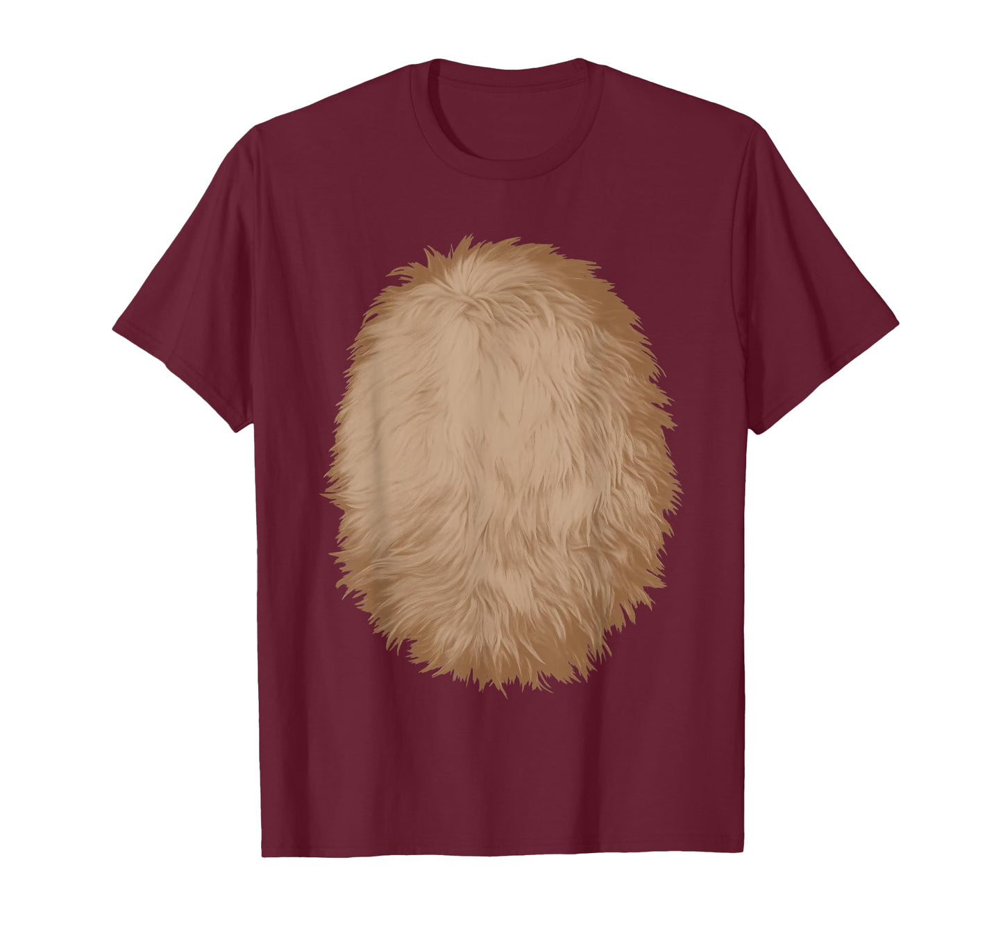 Brown Belly Dog Monkey Horse Reindeer Bear Cosplay Costume T-Shirt