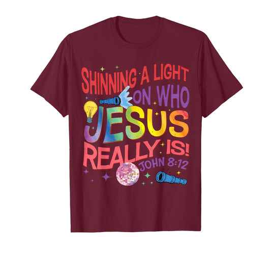Jesus Light of The World Illumination Station VBS 2026 T-Shirt