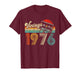 Vintage 1976 Cassette Tape 50th Birthday Gifts 50 Year Old T-Shirt