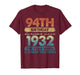 94 Year Old Gifts Vintage 1932 Limited Edition 94th Birthday T-Shirt