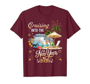 Cruising Into The New Year 2026 Happy New Year 2026 T-Shirt