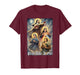 Pray Like A Girl Saints Christian Faith Religious Catholic T-Shirt