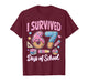 I Survived 67 Days of School Teachers Students T-Shirt