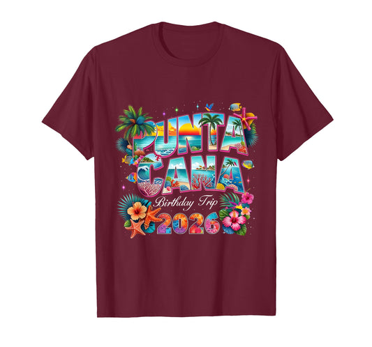 Punta Cana Birthday Trip 2026 Making Memories T-Shirt